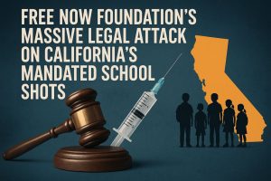 Free Now Foundation’s Massive Legal Attack On California’s Mandated School Shots Due Process Case by Free Now Foundation Legal Counsel