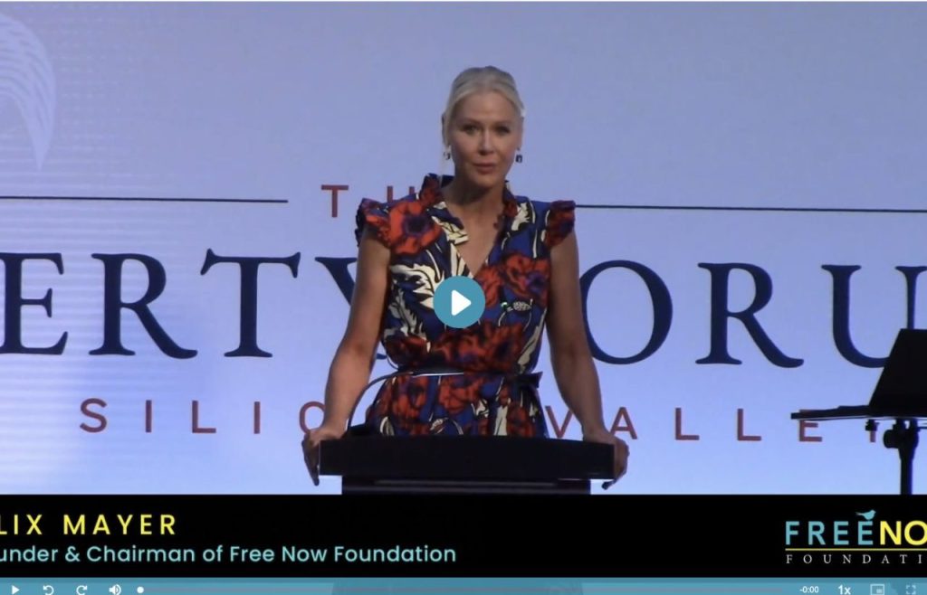 Alix Mayer at Liberty Forum REAL ID