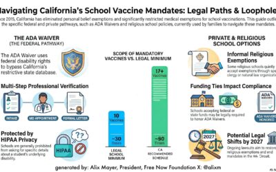 BREAKING: Legitimate New Loopholes in California’s Mandatory School Vaccine Scheme