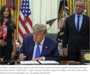 RFK Jr. on Trump’s New ‘Maximum Parental Choice’ Vaccine Executive Order: “It’s Only Good for Red States”