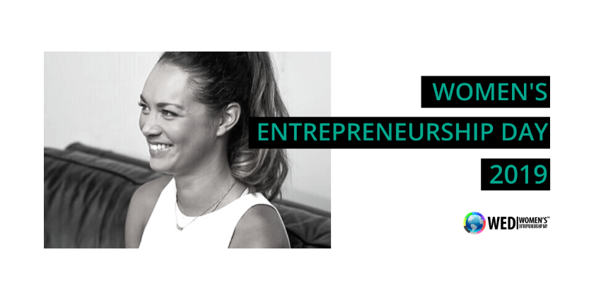 Kara Sam founder of Bucha Brew for FrontFundr campaign and interviewing for Women's Entrepreneurship Day  