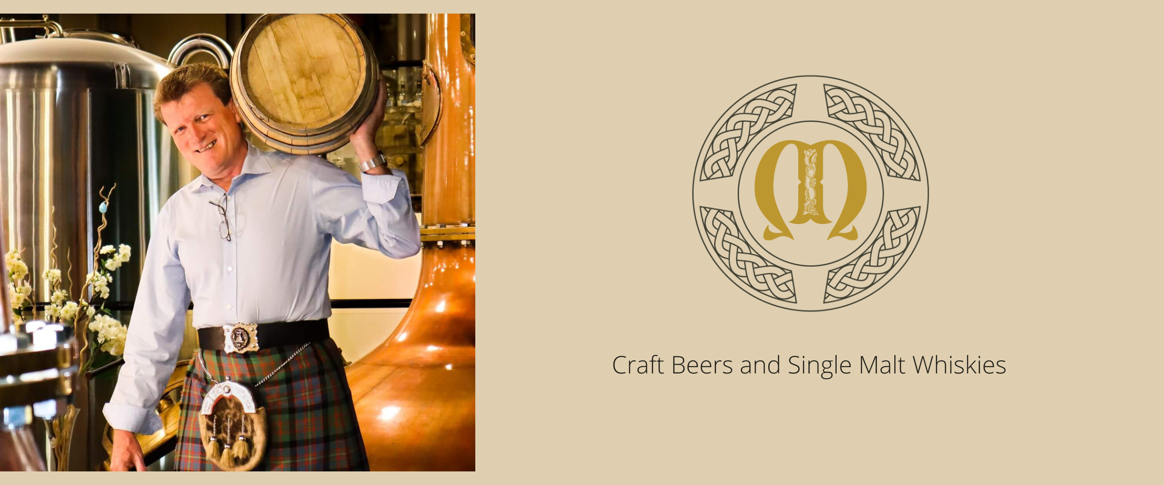 Caledonian Distillery and Twa Dogs Brewery Founder and President