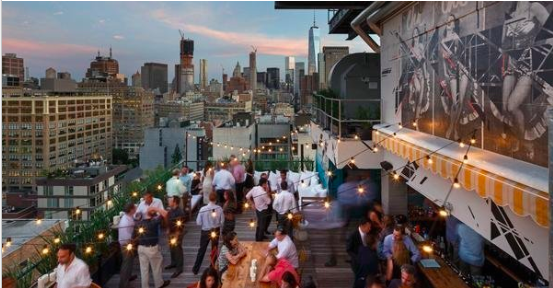 Patio Networking in the beautiful city of Vancouver