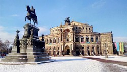 a Staatsoper (Állami Operaház) Drezdában