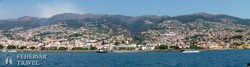 Funchal látképe az óceán felől