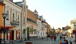 Csíkszereda sétálóutcája