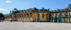 a Sanssouci kastély Potsdamban