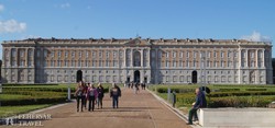 Caserta hatalmas kastélya