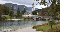 Ribčev Laz a Bohinji-tó partján