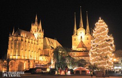 Erfurt karácsonyi pompában