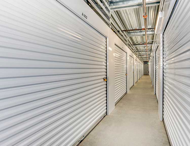 Variety of storage units at Happy Boxes Self Storage in Richmond, Virginia