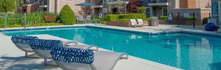 Outdoor Pool at Apartments in Tulsa