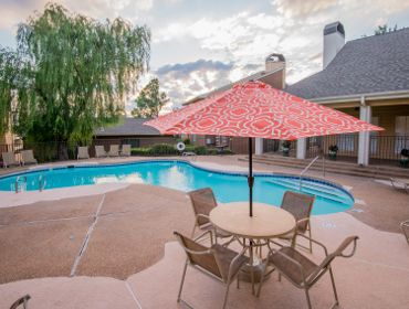 Swimming pool at our Tulsa apartments