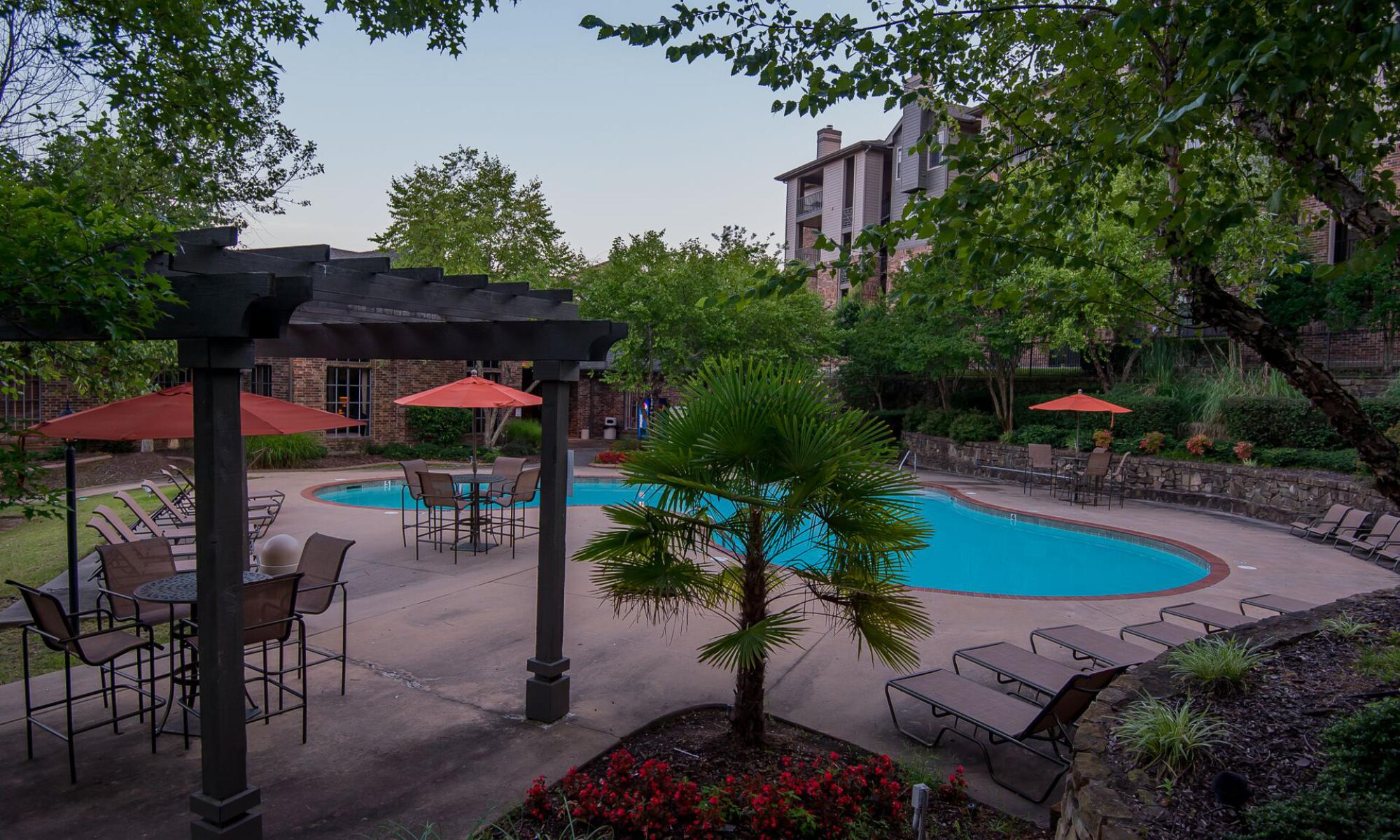 Exterior of Little Rock apartments