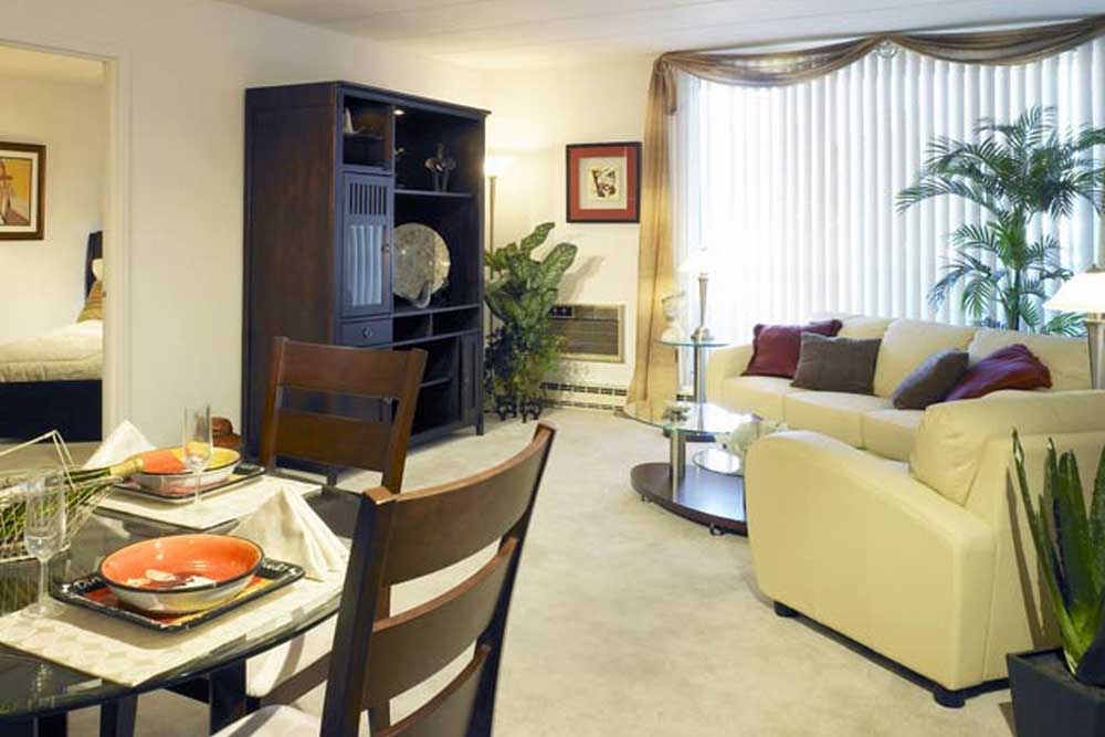 Park Towers Apartments offers spacious layouts.