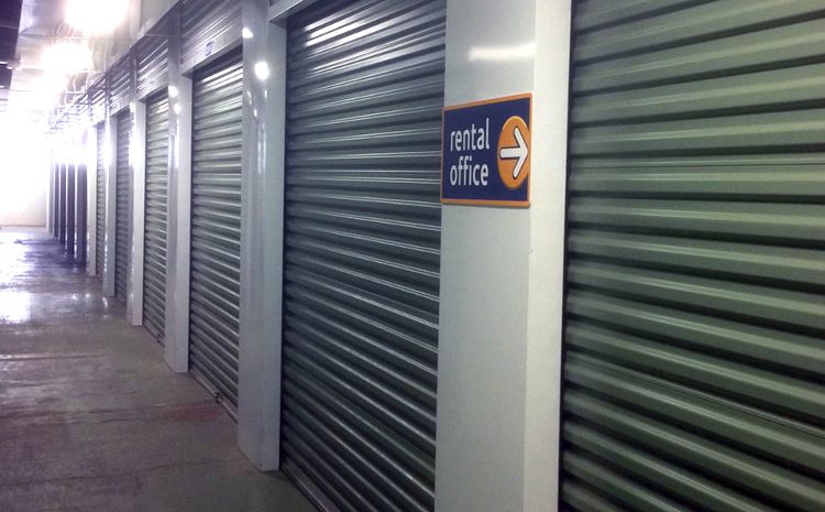 Storage units at Compass Self Storage in Whitsett