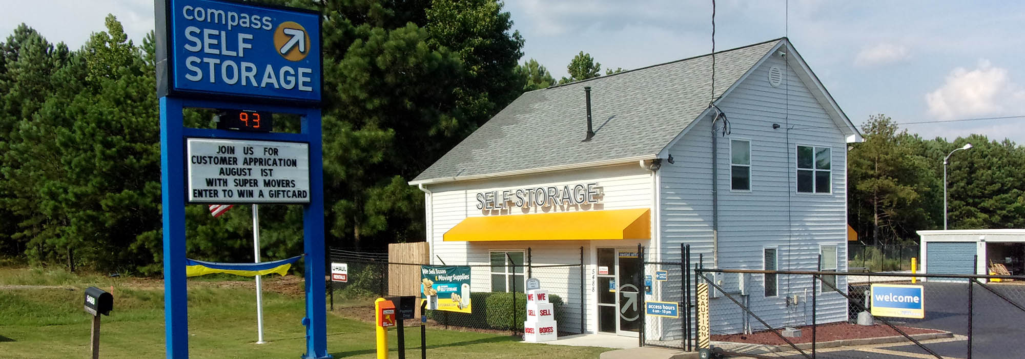 Self storage in Acworth GA