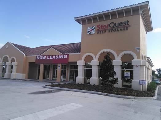 Self storage building exterior in Sanford