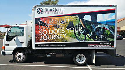 Free truck and driver at at StorQuest Self Storage in Westbury, NY