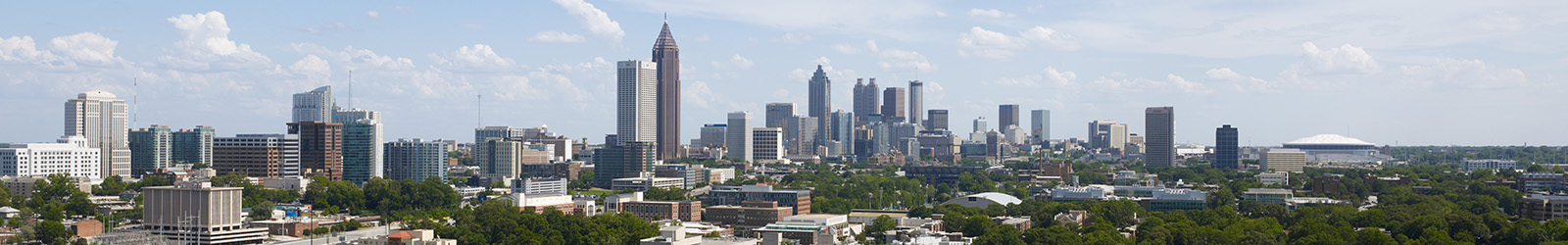 View of Atlanta, Georgia from The Atlantic luxury apartments