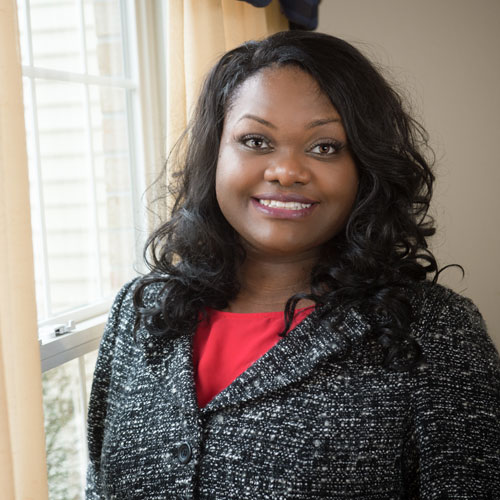 Staff member Charo Covington at Randall Residence of Decatur