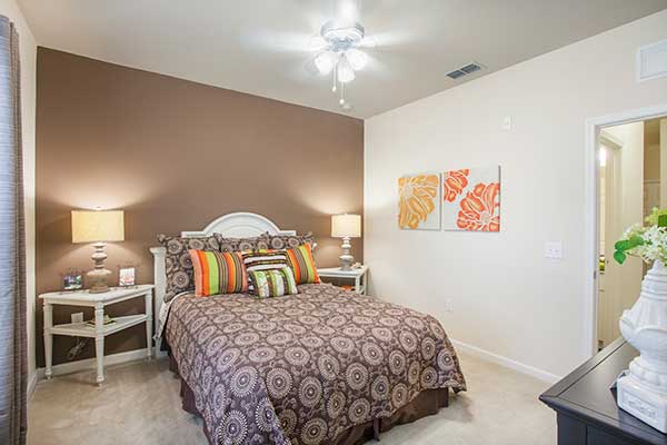 The floor plans at The Haven at West Melbourne are wonderful and spacious.