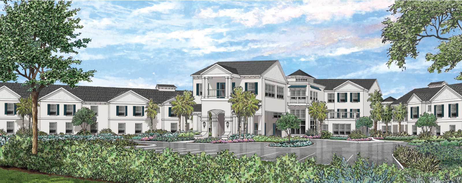 Map & directions to senior living in Wildwood