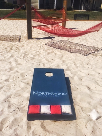 Northwind Apartments exterior sign