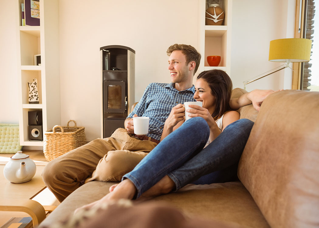Open living room at Cumberland Pointe