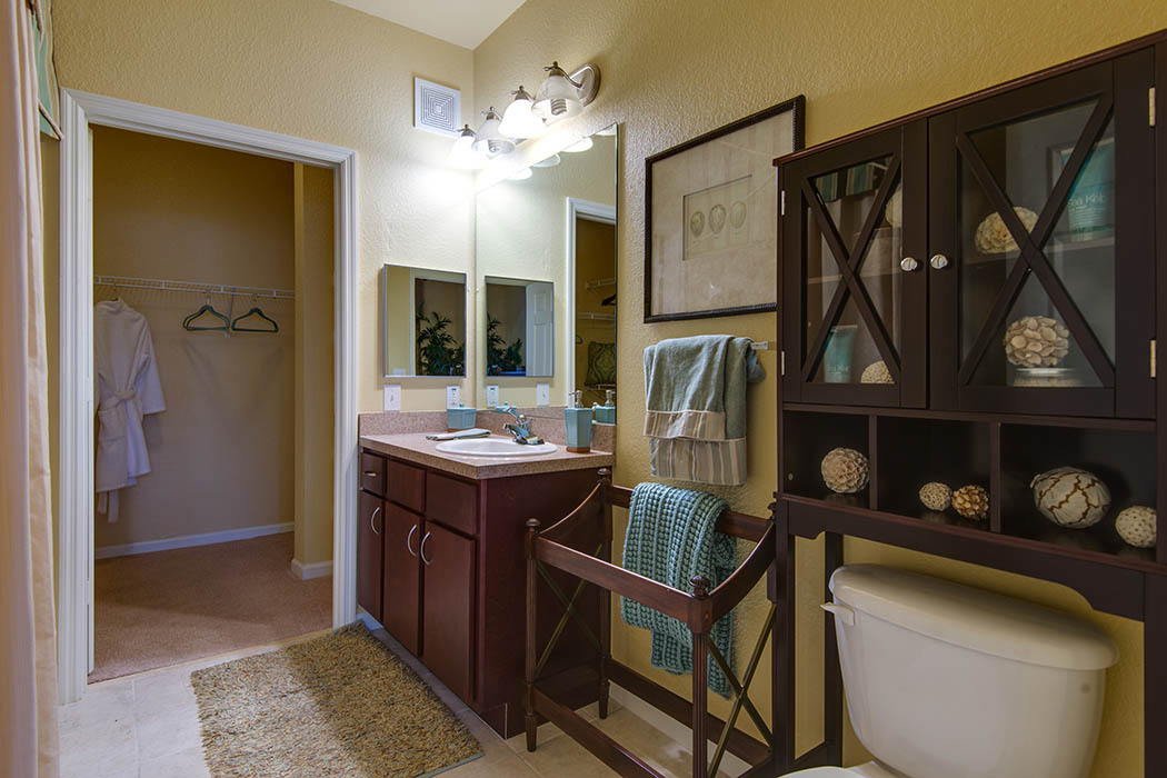 Lavish bathroom at The Addison in Brandon