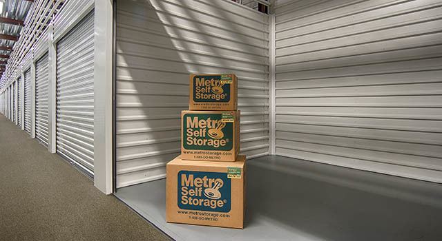 Climate controlled units at Metro Self Storage in Mundelein, IL