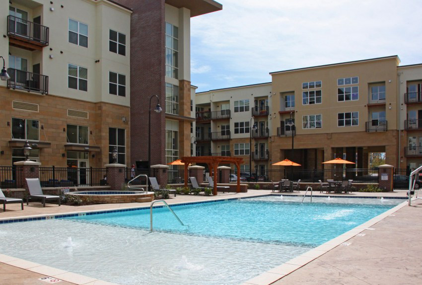 Canonsburg apartments has a safe pool area