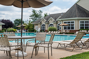 Pleasant View Gardens features a sparkling pool