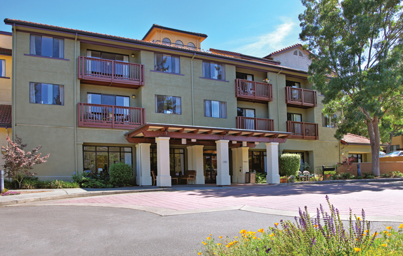 Different floor plans at the senior living community in San Rafael