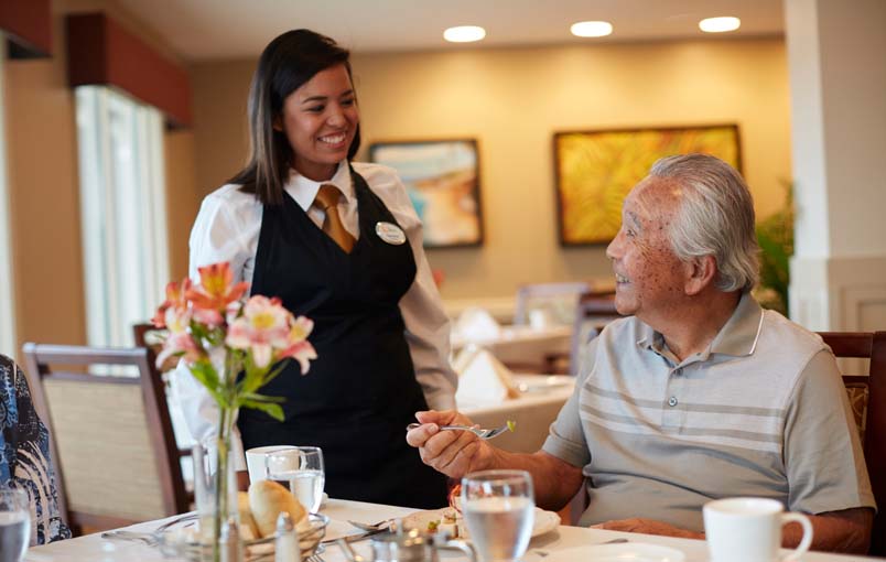 Wonderful services and amenities at the senior living community in Kapolei