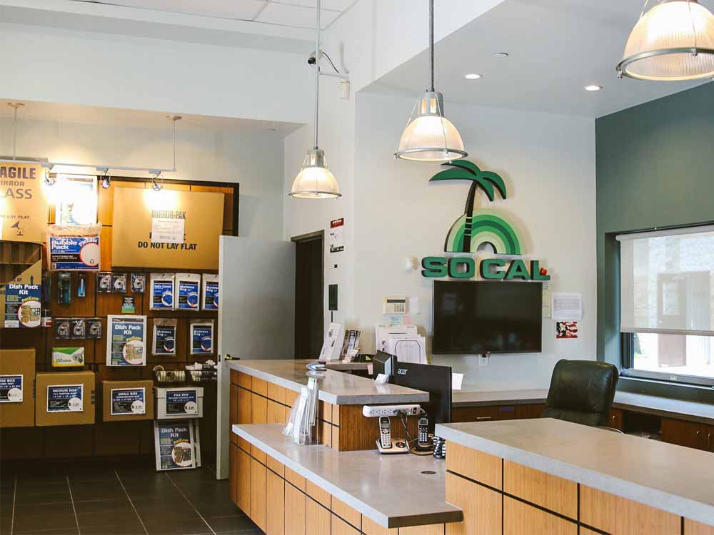 Office at SoCal Self Storage