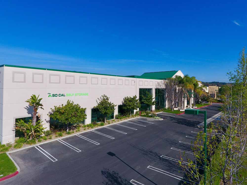Side of building at SoCal Self Storage