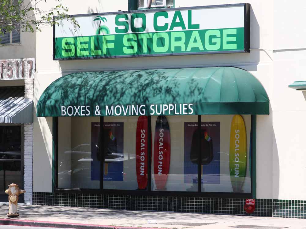 Front office at SoCal Self Storage in Sherman Oaks, CA