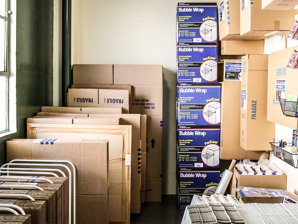Packing supplies available at SoCal Self Storage