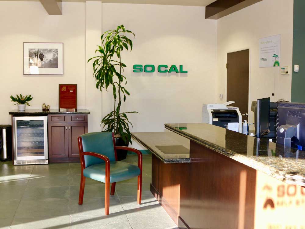 Office at SoCal Self Storage