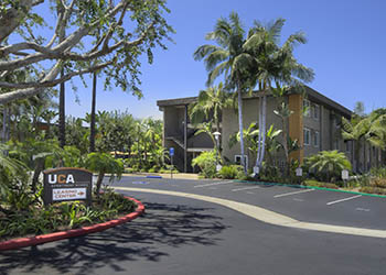 Arriving at UCA Apartment Homes in Fullerton