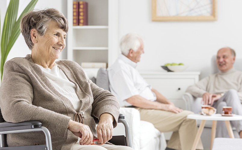 Assisted living at the senior living in Woodinville