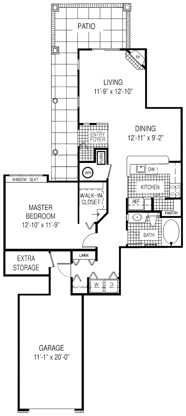 Winter Beach Floor Plan