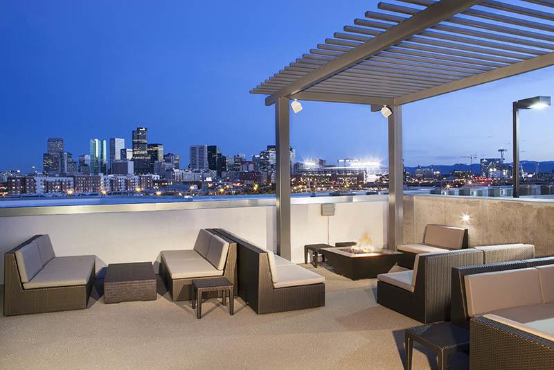Great view at The Marq at RiNo.