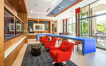 The resident hub at Marq on Ponce