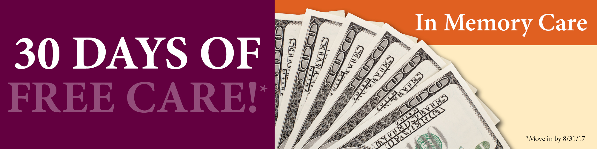 30 Days Of Free Care! In Memory Care