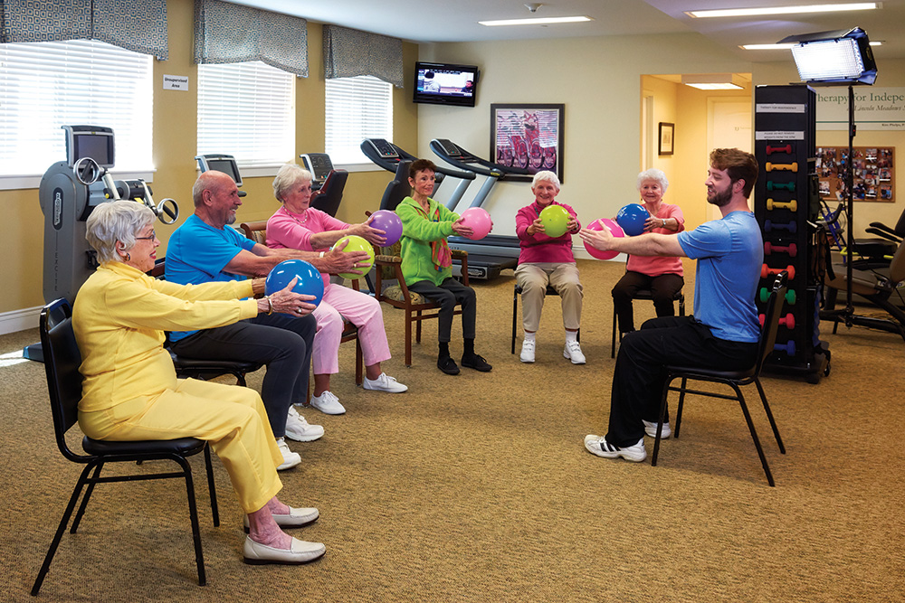 Wellness: Physical program at Lone Mountain Memory Care