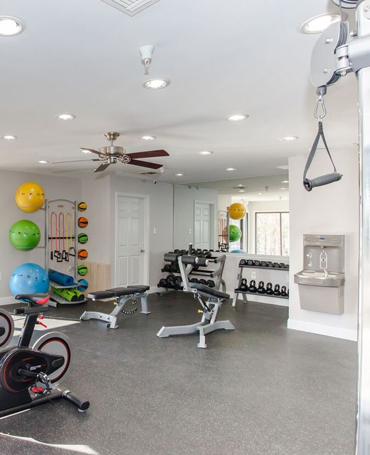 Fitness Center at Brookview Apartments