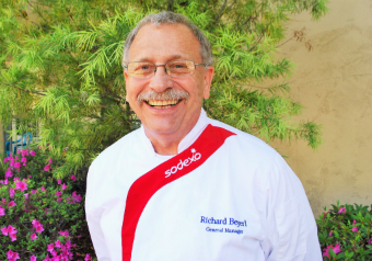 Chef Richard for the senior living community in Sacramento