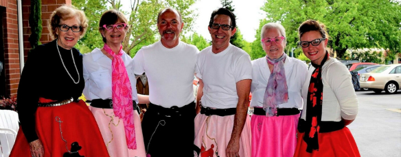 Happy employees at the senior living community in Redding